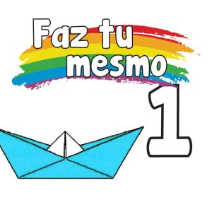 Barco em origami
